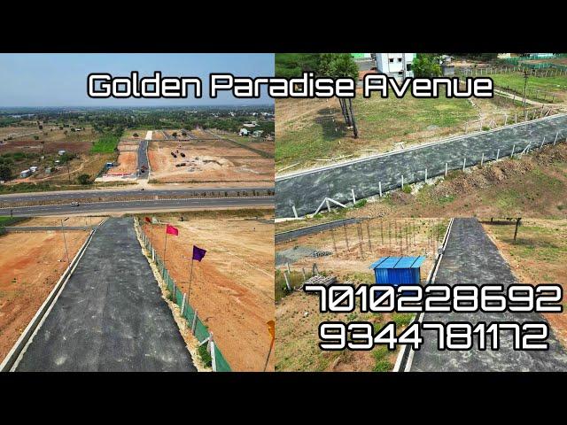 Land For Sale in Madurai | Golden Paradise Avenue | Dtcp & Rera | Low Budget Housing Plots Madurai