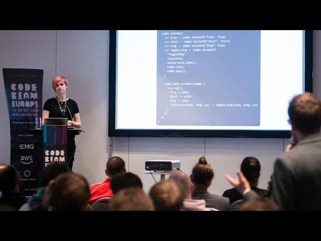 End-to-end types: full-stack Web apps with Gleam by Hayleigh Thompson | Code BEAM Europe 2023