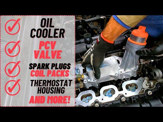 How to  Replace Jeep JK Oil Cooler and MANY MORE "While You're There" Tune Up items!