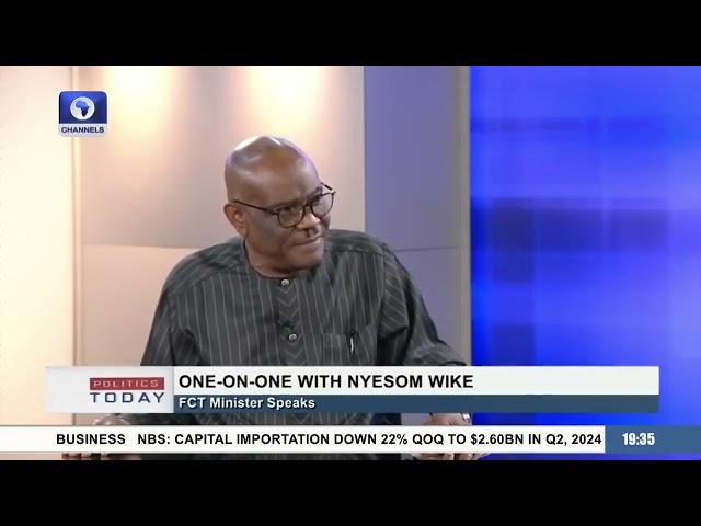 #wike one on one in channel television #breakingnews #breketefamily