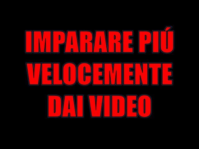 Tutorial Italiano di Video Speed Controller