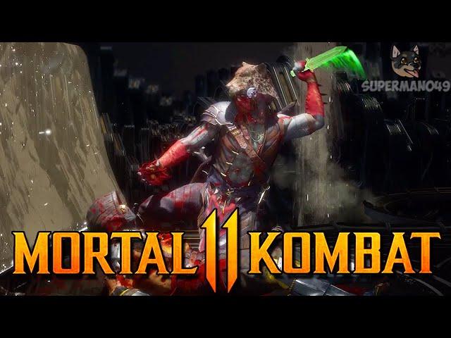 The Best Brutality Nightwolf Has! - Mortal Kombat 11: "Nightwolf" Gameplay