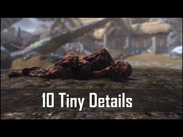 Skyrim: Yet Another 10 Tiny Details That You May Have Missed in The Elder Scrolls 5 (Part 7)