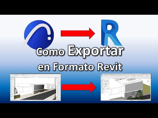 Como Exportar en Formato Revit