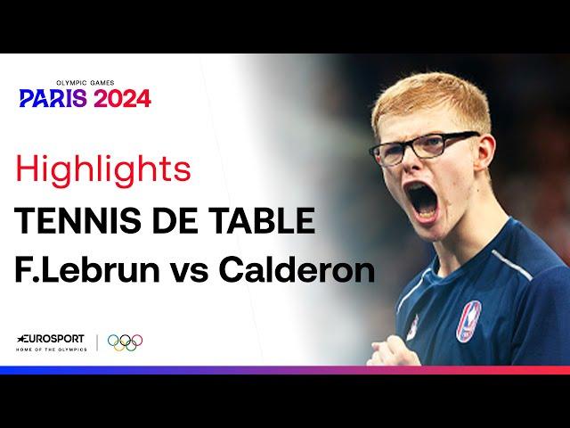 JO PARIS 2024 : Le bronze pour Félix Lebrun : les temps forts d'un match historique