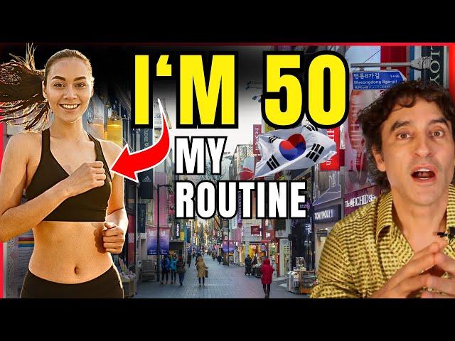 EXACT ROUTINE AFTER 50 To LOOK YOUNGER and FEEL BETTER- Dr Rajani  Korea Street Walk Video