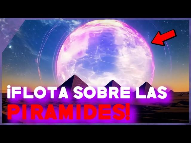 Han aparecido misteriosas burbujas de plasma SOBRE LAS PIRÁMIDES...