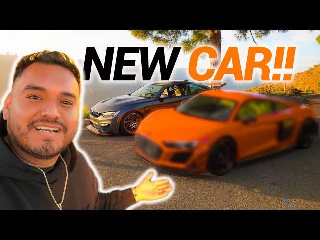 HIS NEW SUPER CAR!! Vlogmas Pt.21