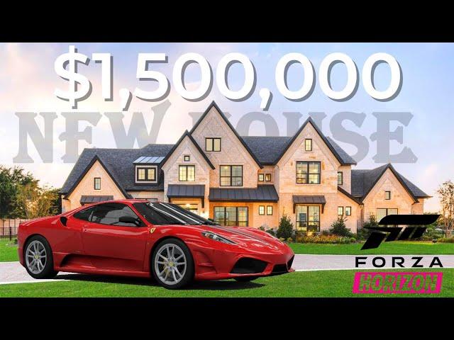 NEW HOUSE WORTH $1,500,000 || #forzahorizon5 || AJEEB GAREEB