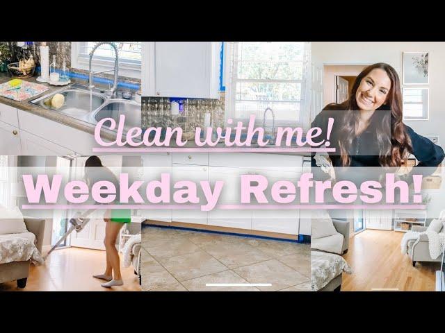  New! Cleaning Motivation!  Everyday Clean With Me! Tidy up and Homemaking