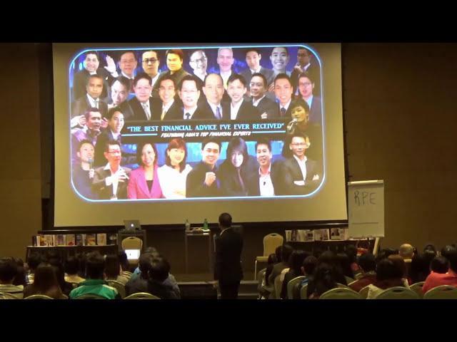 Stage Presentation | Jack HM Wong Spoke in Gerry Robert's Bookology Bootcamp in Sep 2015