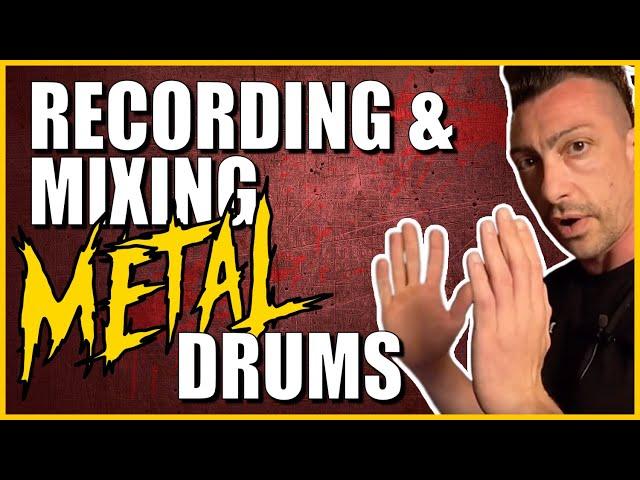 Free Recording & Mixing Metal Drums Lessons with David Gnozzi