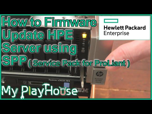 How to Update HPE Enterprise Server Using a SPP on a USB - 1159
