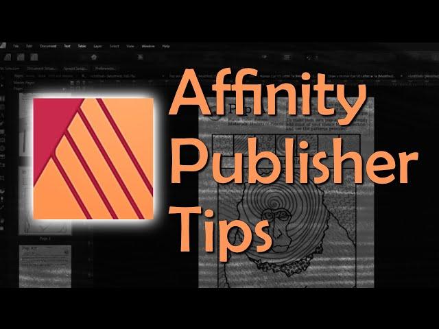 Templates in Affinity Publisher - Timesaving Tips