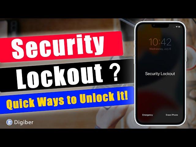 iPhone Unavailable / Security Lockout? Quick Ways to Unlock it!