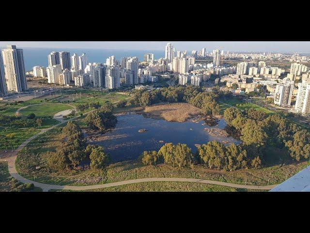 netanya israel by mavic air 2 drone 4k