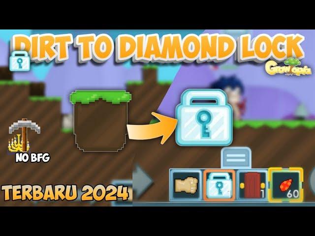 TERBARU 2024!!! DIRT TO DL ONLY ONE VIDEO (easy method)-GROWTOPIA