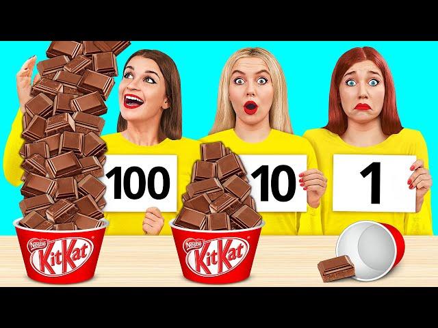 Tantangan 100 Lapis Makanan | Tantangan Gila TeenDO Challenge