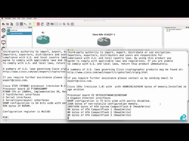 GNS3 Talks: IOSv Appliance - get IOS 15.X on GNS3