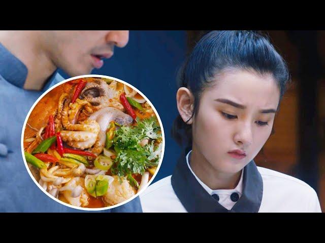 Girl created new dish and top chef changed 1 ingredient to make it 10 times more delicious!