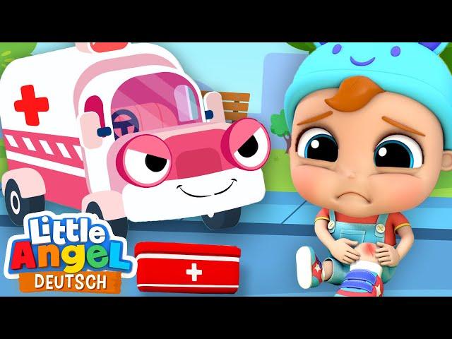 Retter in der Not | Tatü tata der Krankenwagen ist da | Little Angel Deutsch - Kinderlieder