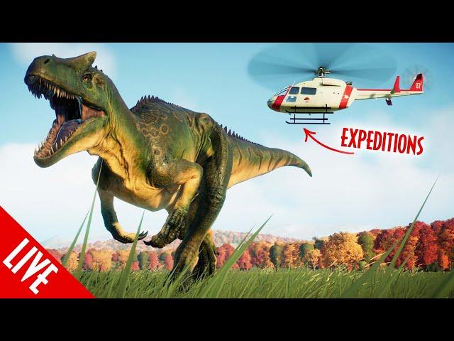 SANDBOX BUT WITH LIMITED CASH & EXPEDITIONS | Jurassic World Evolution 2