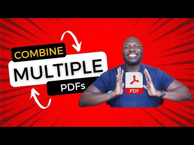 Combine multiple PDFs into one document