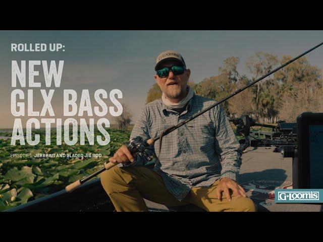 GLX BASS Jerkbait and Bladed Jig Rods | Episode 1 | Rolled Up: New GLX BASS Actions