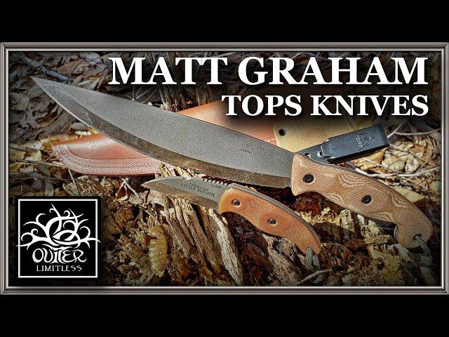 Matt Graham Designs: Tops Earth Skills Knife and Little Bugger! First Use and Impressions!