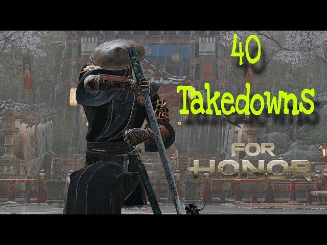 Breach: 40 kills with rep 80 kyoshin [For Honor]