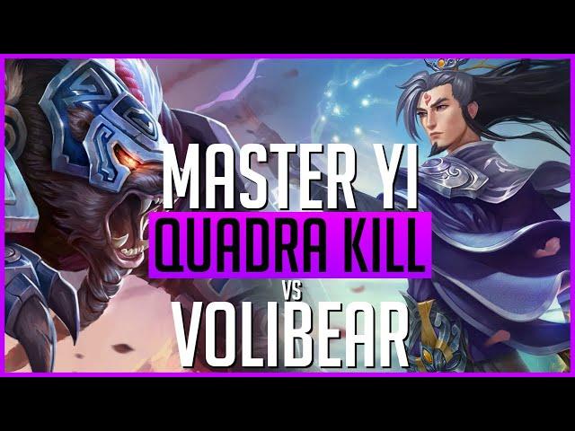 MASTER YI VS VOLIBEAR - JUNGLE PATCH 10.1 (FULL GAMEPLAY)