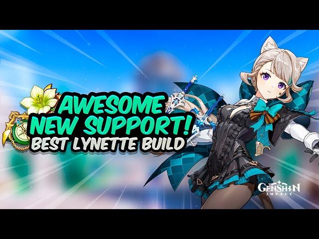 COMPLETE LYNETTE GUIDE! Best Lynette Build - All Artifacts, Weapons & Teams | Genshin Impact