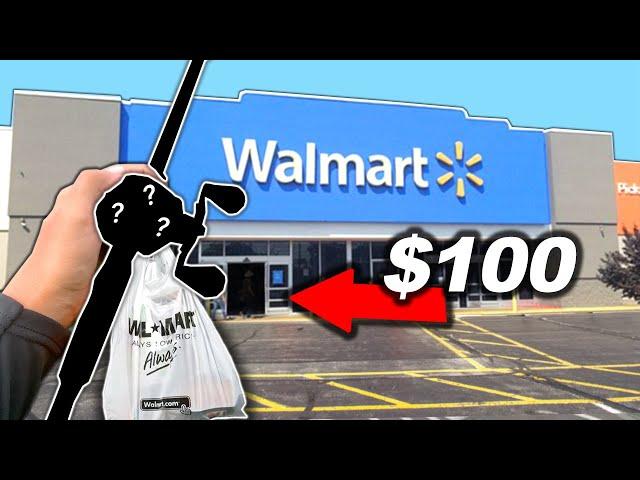 $100 Walmart Fishing Challenge!! (2022) Actually Surprising!