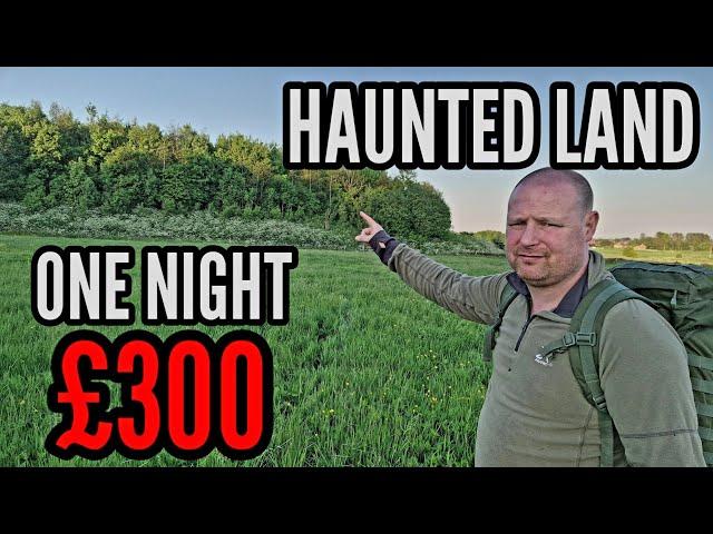 Camping in a haunted woodland for CHARITY - IT HAPPENED AGAIN.