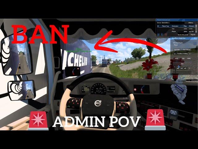 ‍️ ADMIN PATROL in my truck | TruckersMP Game Moderator