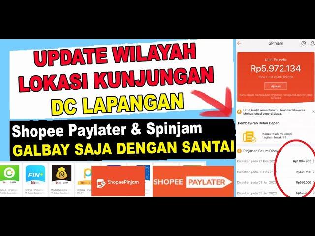 UPDATE TERBARU !! GALBAY SHOPEE PAYLATER DAN SHOPEE PINJAM , DC NYA SUDAH MERATA