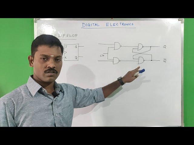 JK Flip flop | Tamil | Digital Electronics