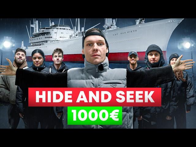 1000€ VERSTECKEN gegen Zuschauer AUF EINEM SCHIFF