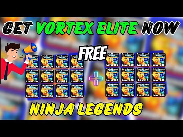 Get a FREE  Vortex Elite Pet Pet in Ninja Legends Roblox Giveaway | Roblox Ninja Legends Best Pet