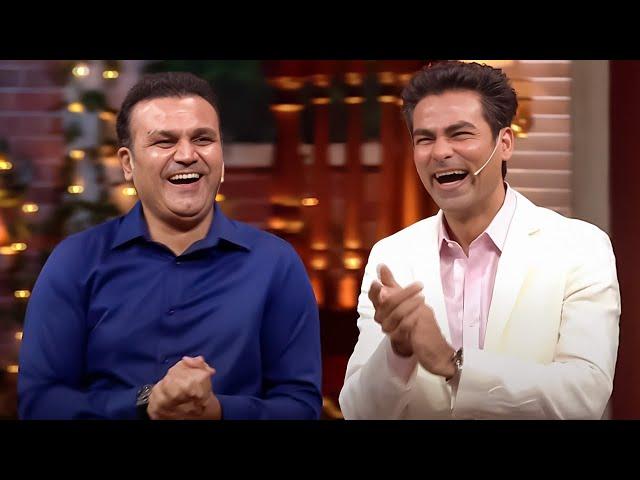 The Kapil Sharma Show - Fun With Indian Cricketers Uncensored Footage| Virender Sehwag,Mohammad Kaif