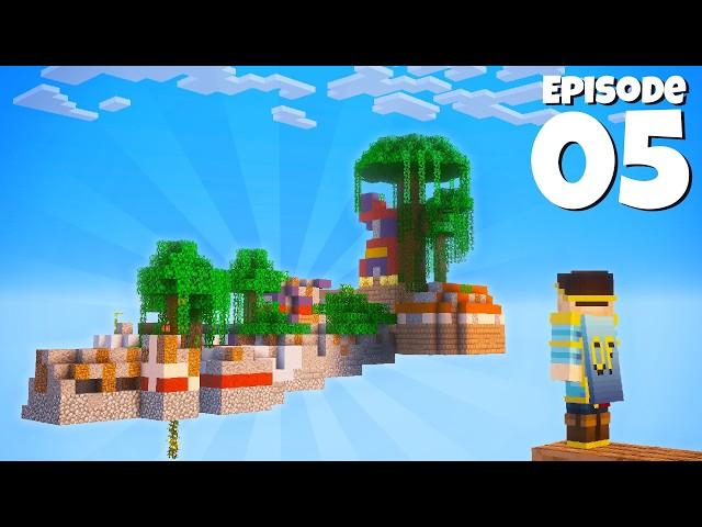 How I Built the Best Base in Skyblock | Skyblock Kingdoms SMP