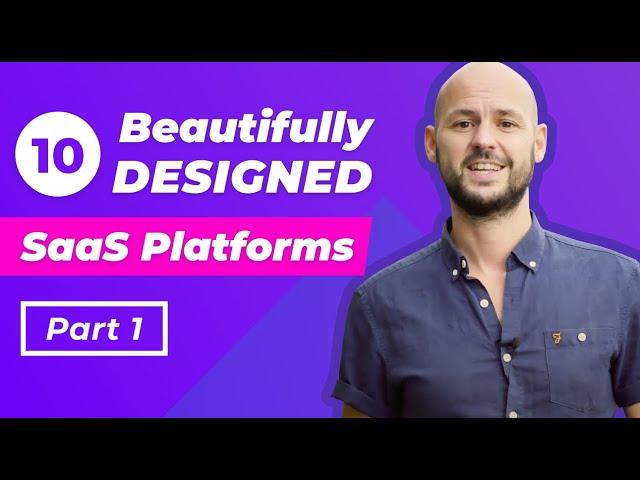 10 Examples of SaaS with Beautiful UI/UX design (1/2)