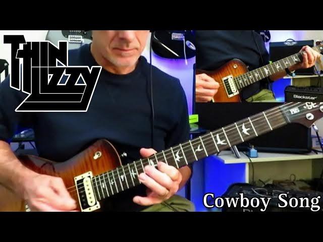 Cowboy Song - Thin Lizzy. Full Guitar Cover KDA