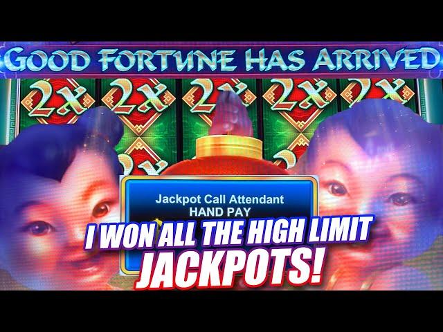 INSANE WINNING ON HIGH LIMIT FU DAO LE / 88 FORTUNES SLOT MACHINE  MASSIVE JACKPOTS ALL AROUND