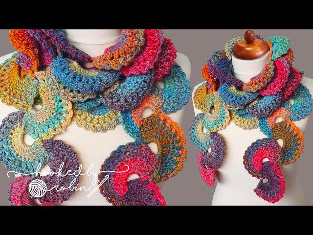 You Won't Believe How EASY This Crochet Scarf is!