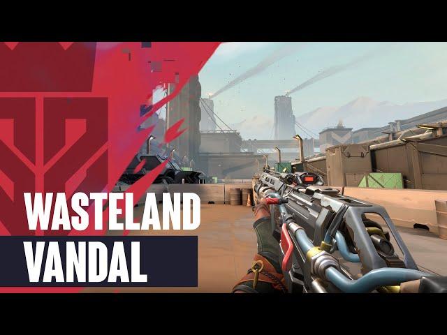 Wasteland Vandal Skin Showcase [4K] - Valorant Wasteland Skins