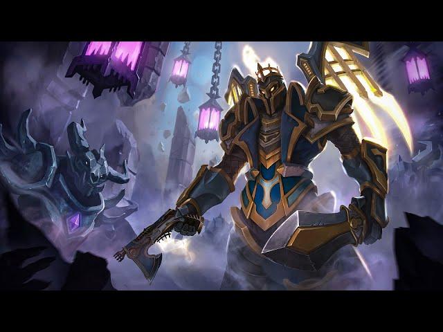 Animated Wallpaper: Pyre Lord Magnus Corvus - Paladins Splash Art / Wallpaper Engine