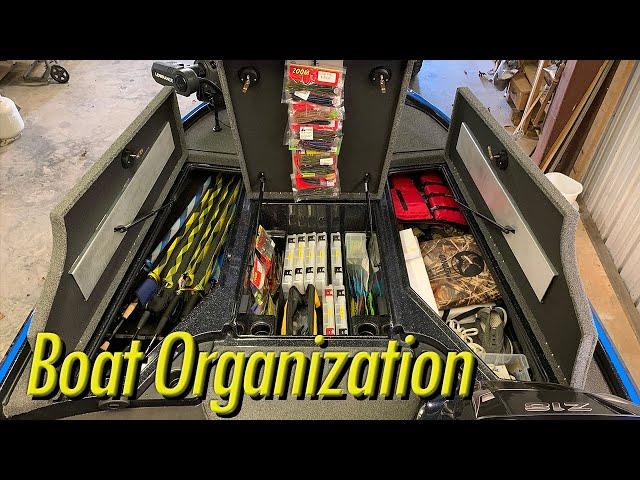 How to Organize your Bass Boat