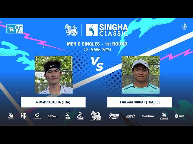 Nuttakit K Vs. Tanakorn S [5] | SINGHA CLASSIC 2024 (Men's Singles - 1st Round)