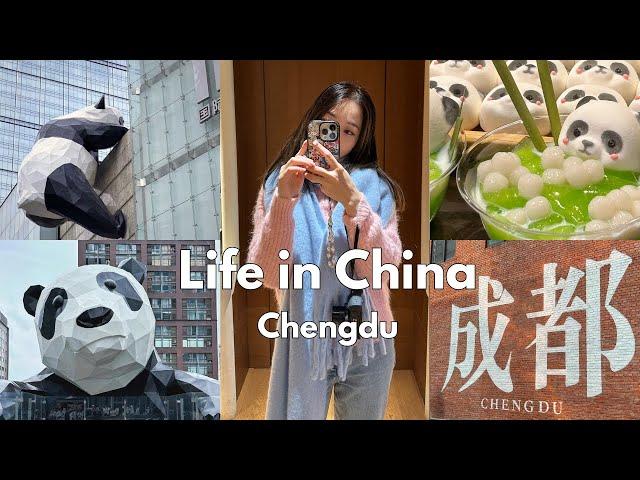Life in China | Traveling in Chengdu, nightlife, shopping, glow-up hair spa, museum visit